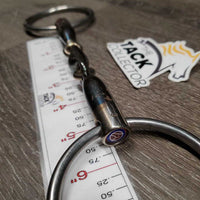 Med French Link Loose Ring *gc, clean, scratches, rubs, scuffs, faded, rough
