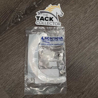 Headstall - Tooled Silver 1 Ear Trim, bag, screws *new