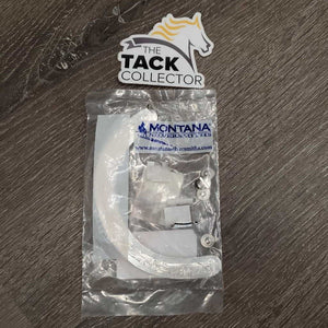 Headstall - Tooled Silver 1 Ear Trim, bag, screws *new