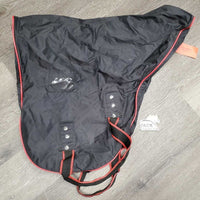 Nylon Jump Saddle Storage - Carrying Bag *vgc, mnr dirt & stains, smells
