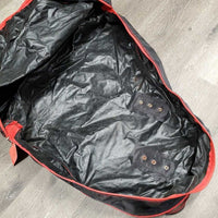 Nylon Jump Saddle Storage - Carrying Bag *vgc, mnr dirt & stains, smells