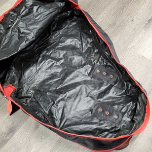 Nylon Jump Saddle Storage - Carrying Bag *vgc, mnr dirt & stains, smells