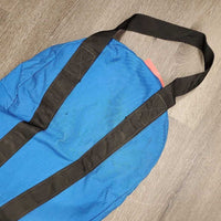 Hvy Cordura Saddle Bag, Fleece Lined *vgc, mnr dirt & stains, older, hair
