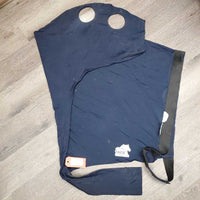 Full face Lycra Slinky, Pull On, Velcro *gc, dirty, hairy, seam rubs, stains, rubs, popped eye stitching
