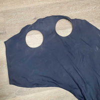 Full face Lycra Slinky, Pull On, Velcro *gc, dirty, hairy, seam rubs, stains, rubs, popped eye stitching
