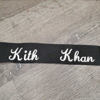 Hvy Nylon Web Open Stall Guard "Kith Khan" *xc
