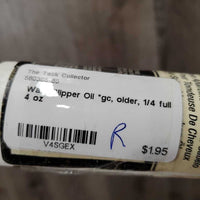 Clipper Oil *gc, older, 1/4 full
