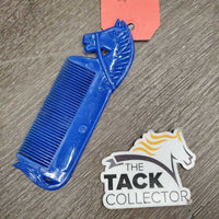 Plastic Horse Head Mane Comb *xc, clean, mnr scratches & hair

