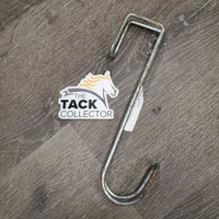 Stall Mount Bridle - Tack Rack Hook *gc/fair, squished, rubs, oxidized, older