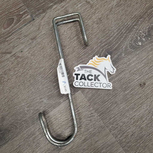 Stall Mount Bridle - Tack Rack Hook *gc/fair, squished, rubs, oxidized, older