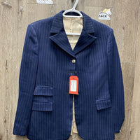 Wool Show Jacket *gc, older, pilly, Lining: pulled seam, stretched & stained
