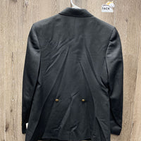 Wool Dressage Show Jacket *gc, older, v.loose/hanging lining, mnr hair
