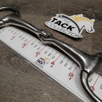 Thin Eggbutt Bradoon Snaffle Bit *gc, clean, rubs, scratches, rubs, chews
