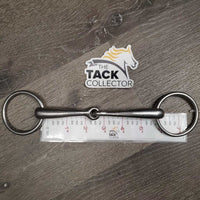 Med Bradoon Loose Ring Bit *gc, clean, scratches, rubs, dent
