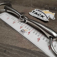 Med Bradoon Loose Ring Bit *gc, clean, scratches, rubs, dent
