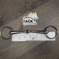 Med Bradoon Loose Ring Bit *gc, clean, scratches, rubs, dent
