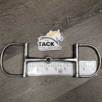 Light Med Hunter D Ring *gc, clean, scratches, residue
