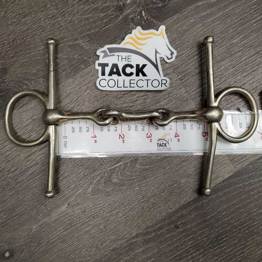 Thin French Link Full Cheek *gc, older, BENT, stains, scratches