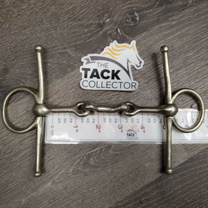 Thin French Link Full Cheek *gc, older, BENT, stains, scratches