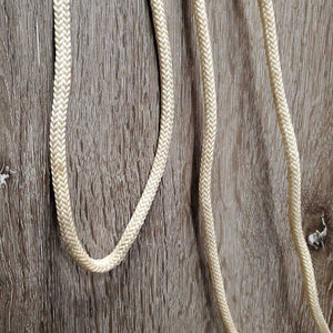 Double Leather Headstall, Med Curb, Thin Nylon Roper Reins *gc, dirt, film, v.chewed edges, taped, rust