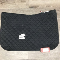 Quilt Jump Baby Saddle Pad, embroided "TWE" *vgc, dirt, hair
