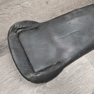 Neoprene Cinch, 2x Center D Rings *fair, rubs, v.chipped & holey edges, cracked, faded, older, clean