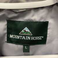 Light Quilt Vest, zipper *gc/fair, crinkled, older, pit stains, snags, pills, seam rubs & stains
