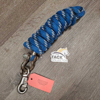 Nylon Lead Rope, Bull Clip on Shackle End *gc, mnr dirt, hair, snags, sm slice, rust
