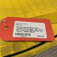 Quilt Double Back Fleece Jumper Pad, 1x pipign *vgc, clean, mnr stains, hair, light binding rubs
