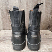 Lace Up Paddock Boots *vgc, mnr dirt, hair, scuffs, creases
