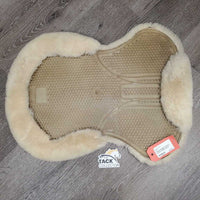 Massage Gel Half Pad with Full Sheepskin *xc, dust, v. mnr hair
