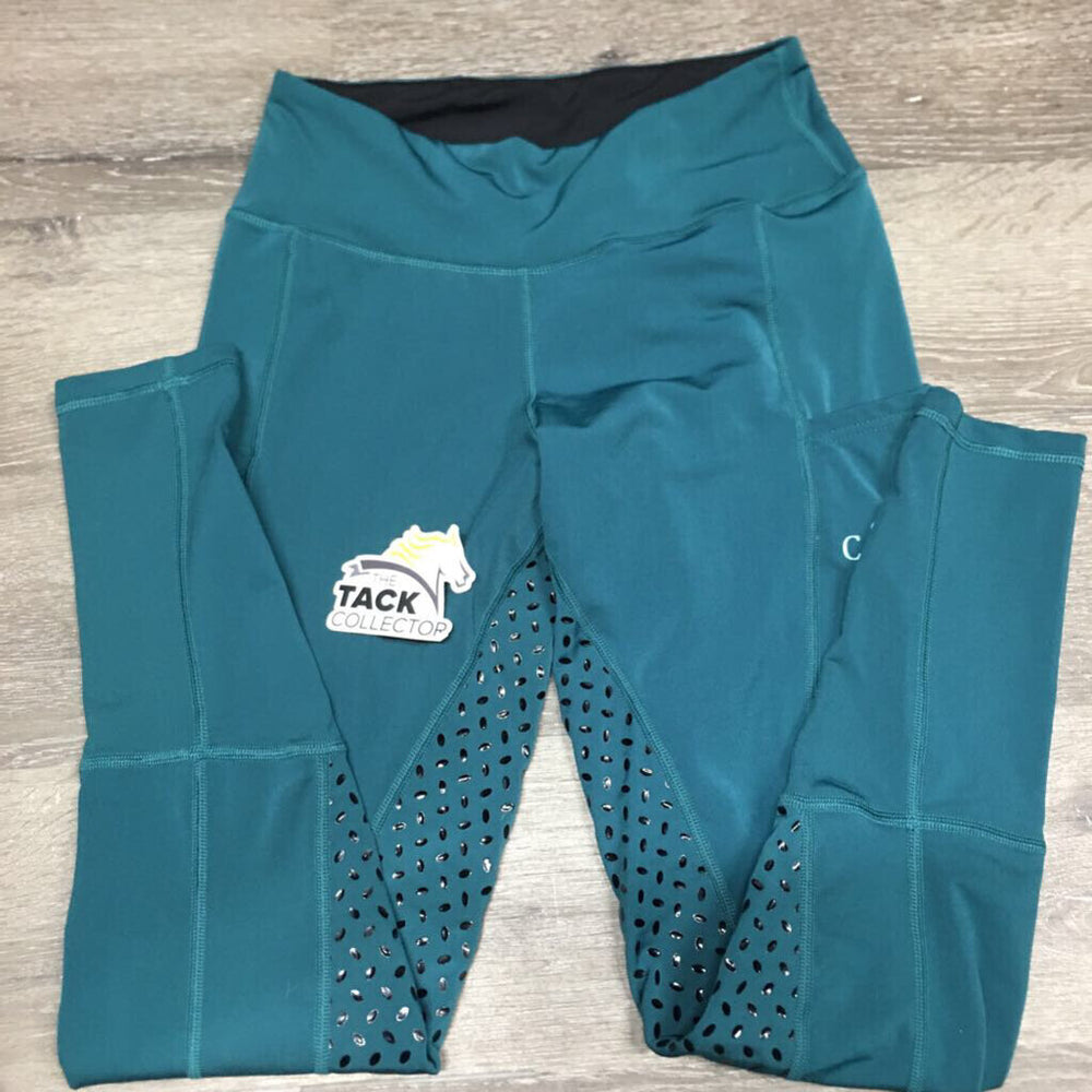 Sticky Full Seat Riding Tights, Pull on, 2x Thigh Pockets *xc
