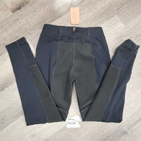 Full Seat Riding Tight Breeches, thigh pocket *gc, seam rubs, frays & holes
