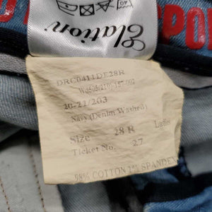 Sticky Full Seat Denim Breeches *vgc, curled inner waist, older, mnr rubs