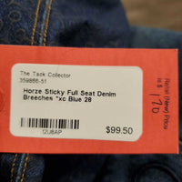 Sticky Full Seat Denim Breeches *xc
