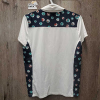 SS Polo Shirt, 1/2 Button Up *vgc
