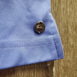 SS Polo Shirt, 1/4 Button Up *vgc, mnr rubs & pills