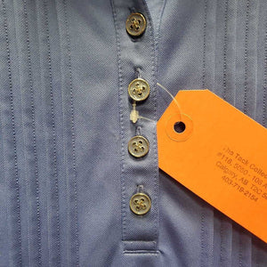SS Polo Shirt, 1/4 Button Up *vgc, mnr rubs & pills