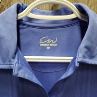SS Polo Shirt, 1/4 Button Up *vgc, mnr rubs & pills
