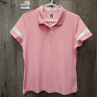 "FJ" SS Polo Shirt, 1/4 Button Up *xc
