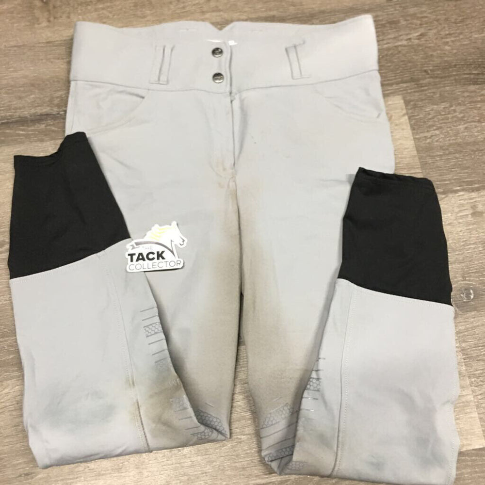 Euroseat Breeches, Bling *gc, v.stained, pilly, puckers