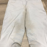 Euroseat Breeches, Bling *gc, v.stained, pilly, puckers

