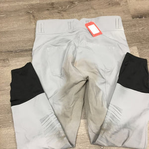 Euroseat Breeches, Bling *gc, v.stained, pilly, puckers