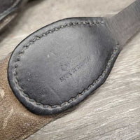 Elastic Breastplate, snaps *gc/fair, v.stined, stretched, xholes, tape, thin sheepskin, dirty
