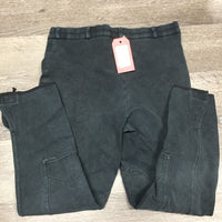 Hvy Cotton Breeches *fair, v.faded, hair, older, seat rubs