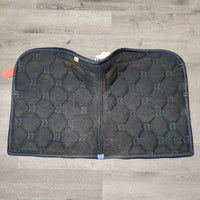 Quilt Dressage Saddle Pad, x2 piping *vgc, mnr dirt, stains, hair
