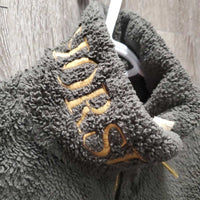 LS Fleece Pull Over Sweater *fair, v.clumpy, pilly, sticky zipper, thin/flat spots, older
