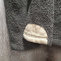 LS Fleece Pull Over Sweater *fair, v.clumpy, pilly, sticky zipper, thin/flat spots, older