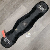 Sheepskin & Cotton Quilt Dressage Girth, 2x D Rings *vgc, clean, hair, dust?dirt, snags
