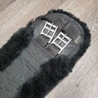 Sheepskin & Cotton Quilt Dressage Girth, 2x D Rings *vgc, clean, hair, dust?dirt, snags
